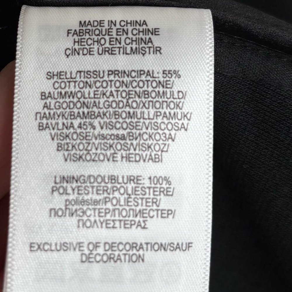 POLO RALPH LAUREN BLACK BLAZER - Picture 5 of 5